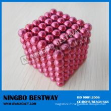 Fuchsia Couleur Neocube / Buckyball / The Youtube Neocube